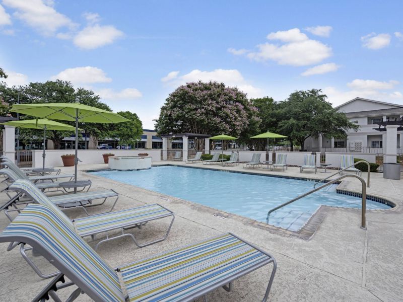 La Calera pool amenity with lounge chairs