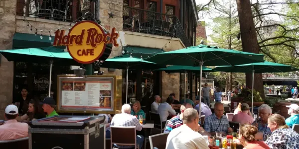 Hard Rock Cafe in San Antonio, TX near La Calera