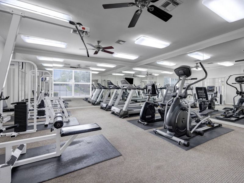 La Calera fitness center with modern equipment